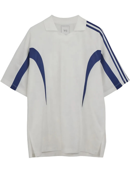  Y-3 Cut Line white T-shirt 