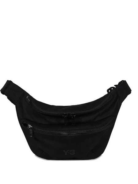  Y-3 Double-zip Belt Bag - Black 