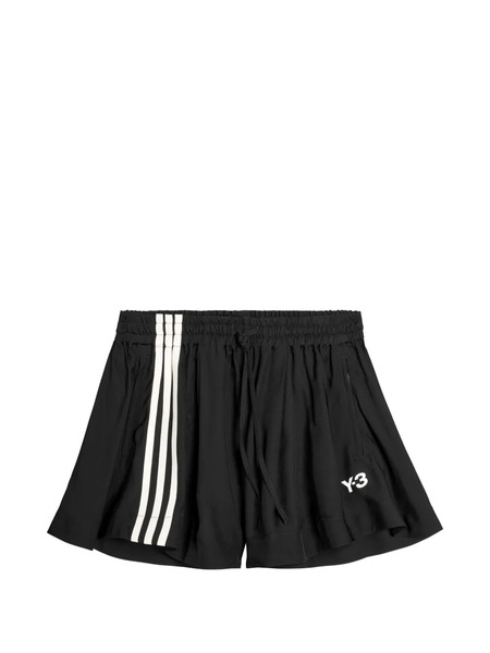  Y-3 Drawstring-fastening Shorts - Black 