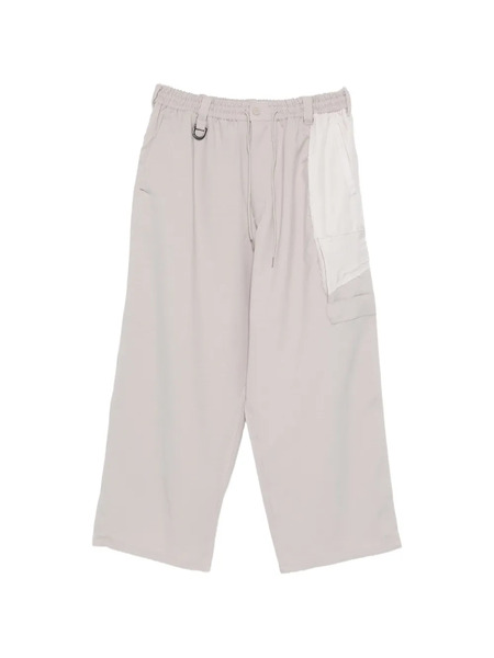  Y-3 Drawstring Multi-pocket Trousers - Grey 