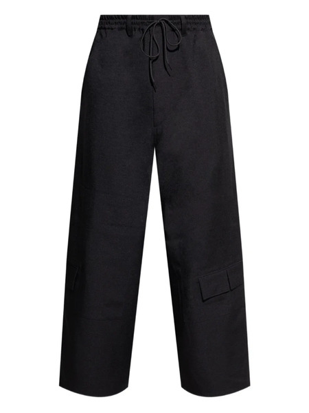  Y-3 Drawstring Pocket Trousers - Black 