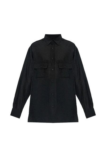  Y-3 Flap-pocket Shirt - Black 