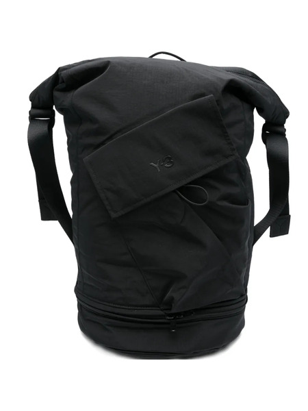  Y-3 Logo Backpack - Black 