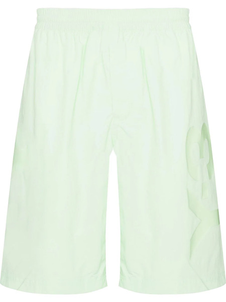  Y-3 Logo-print Swim Shorts - Green 