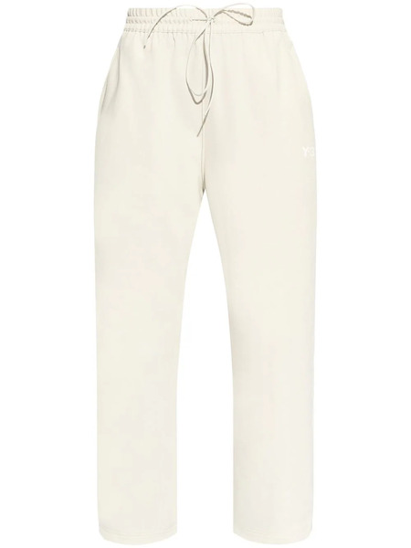  Y-3 Logo-print Track Pants - Neutrals 