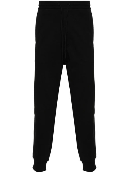  Y-3 Logo-printed Jersey Trousers - Black 