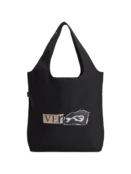  Y-3 Logo Tote Bag - Black 