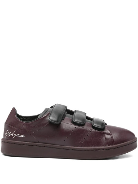  Y-3 Stan Smith Leather Sneakers - Red 
