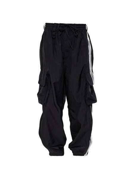  Y-3 Stripe Cargo Trousers - Black 