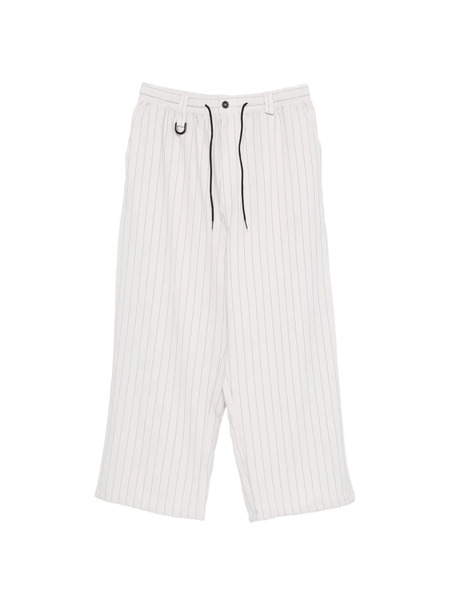  Y-3 Striped Drawstring Trousers - Neutrals 