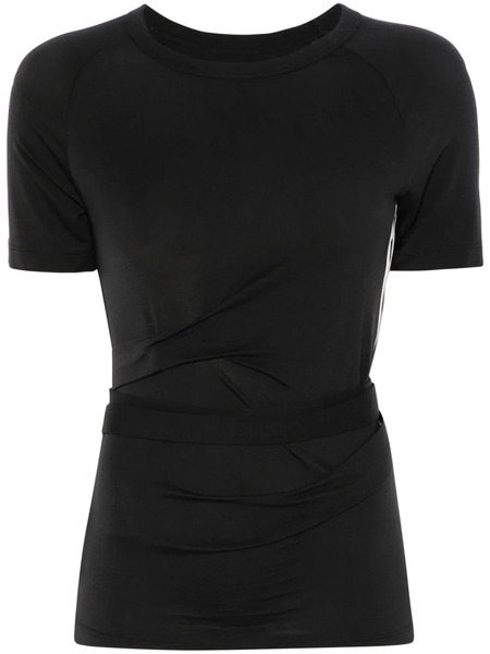  Y-3 3 Stripes-logo T-shirt - Black 