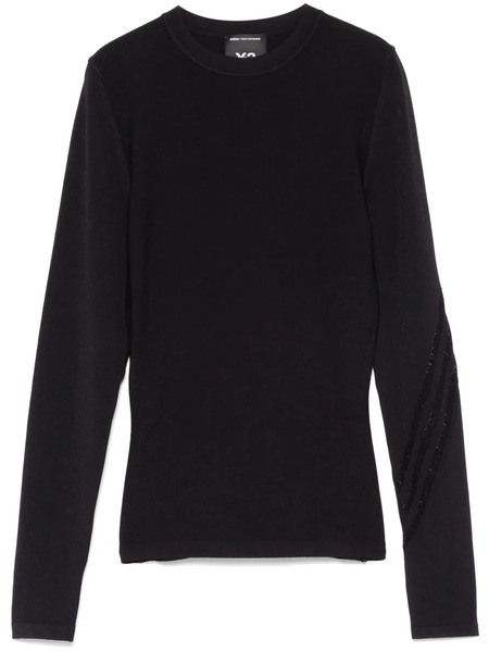  Y-3 3-stripes Top - Black 