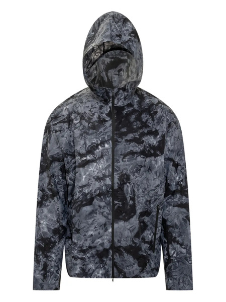  Y-3 Tie-dye Hooded Jacket - Black 