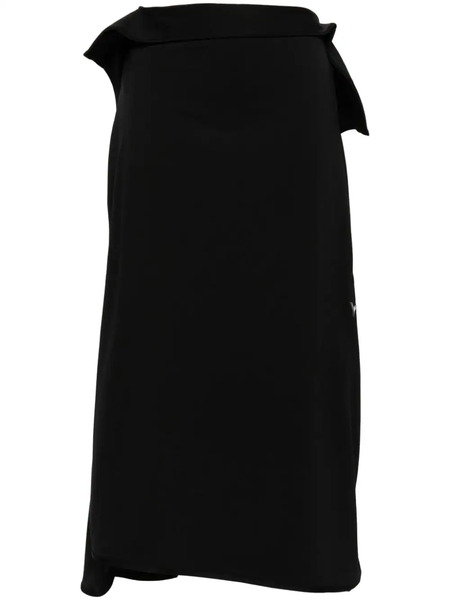  Y-3 Track Midi Skirt - Black 