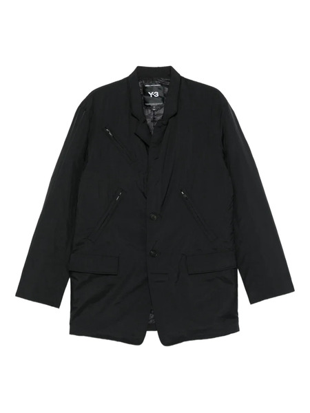  Y-3 Welt-pockets Coat - Black 