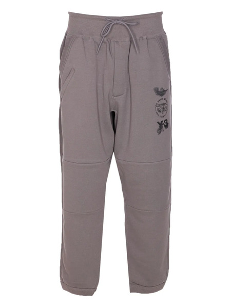  Y-3 X Adidas Cuffed Track Pants - Grey 