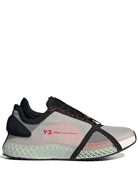  Y-3 X Adidas Runner 4d Iow Sneakers - Grey 