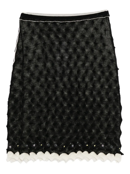  Yanyan Knits Borlor Midi Skirt - Black 