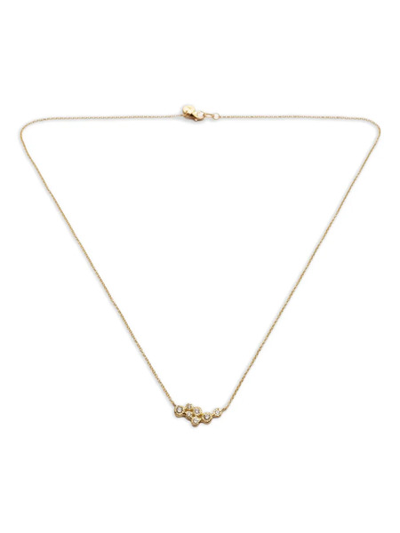  Yasuko Azuma 18k Yellow Gold Diamond Necklace 