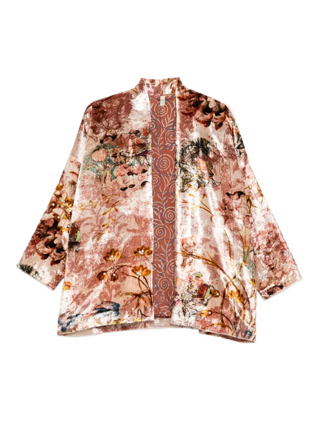  Yavi Floral-print Jacket - Pink 