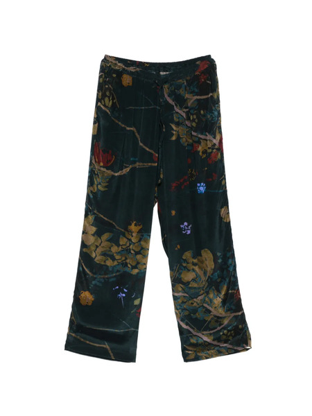  Yavi Floral Trousers - Green 