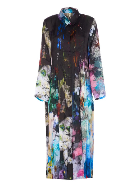  Yavi Sanche Printed Dress - Black 