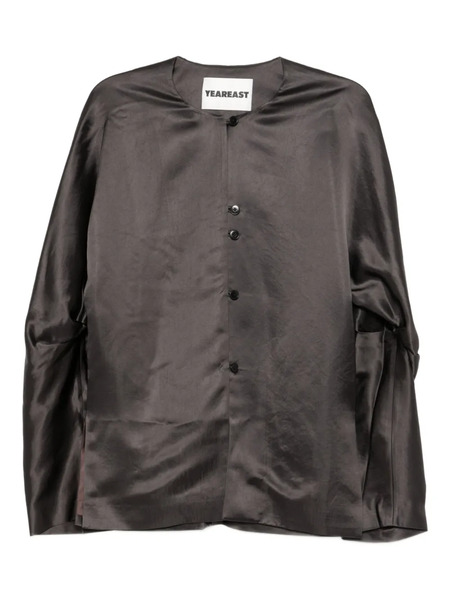  Yeareast Crew-neck Blouse - Brown 