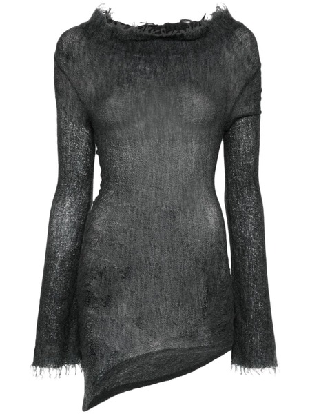  Yehuafan Fine-knit Sweater - Grey 