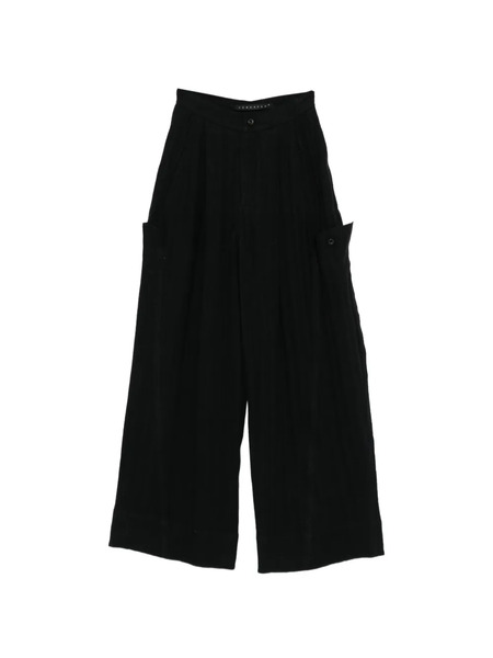  Yehuafan Pocket Trousers - Black 