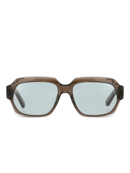  Yellows Plus Greg Geometric Sunglasses - Brown 
