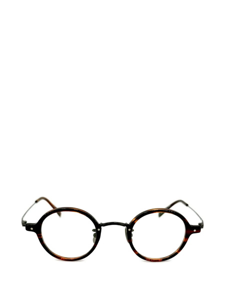  Yellows Plus Ted Round-frame Glasses - Brown 
