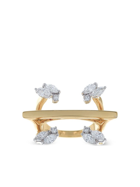  Yeprem 18k Yellow Gold Diamond Ring 