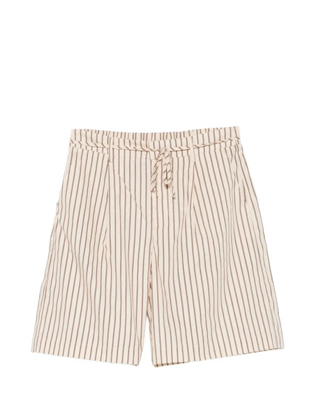  Yerse Striped Drawstring-fastening Shorts - Neutrals 