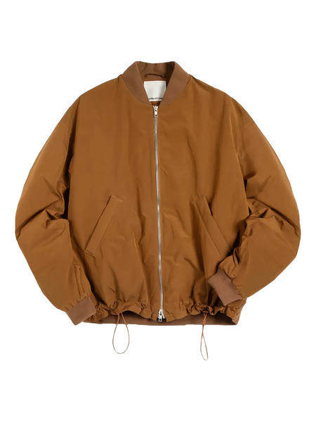  Ymc Drawstring Zip-fastening Bomber Jacket - Brown 