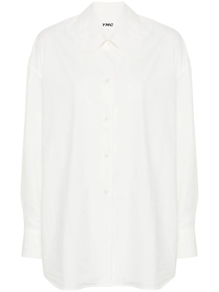  Ymc Lena Cotton Shirt - White 