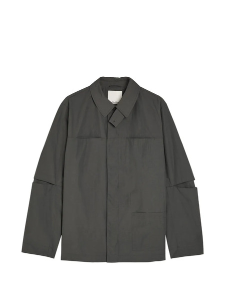  Ymc Point-collar Shirt Jacket - Grey 