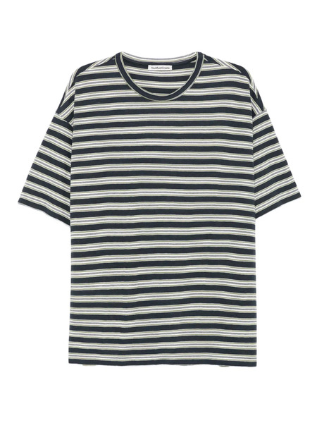 Ymc Striped Cotton T-shirt - Green 