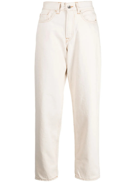  Ymc Tearaway Straight-leg Jeans - Neutrals 