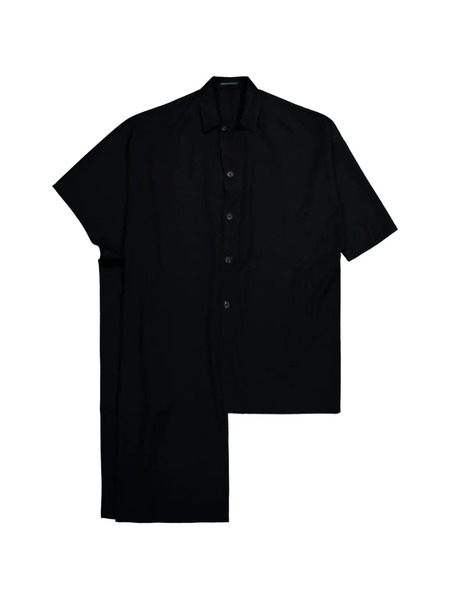  Yohji Yamamoto Asymmetric-design Jacket - Black 