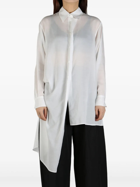  Yohji Yamamoto Asymmetric Shirt - White 