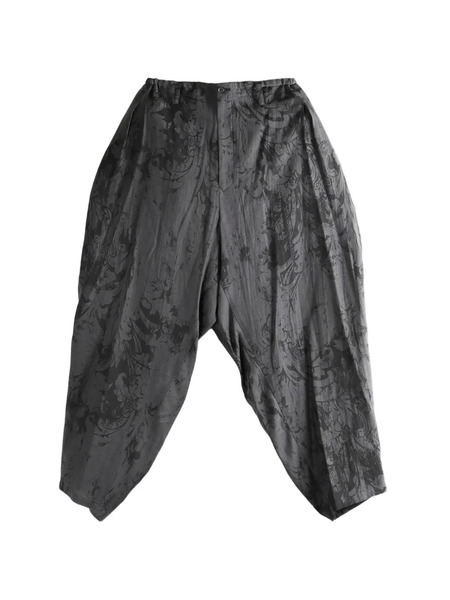 Yohji Yamamoto Jacquard Patterned Trousers - Grey 