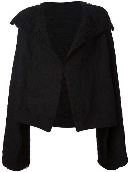  Yohji Yamamoto Oversized Jacket - Black 