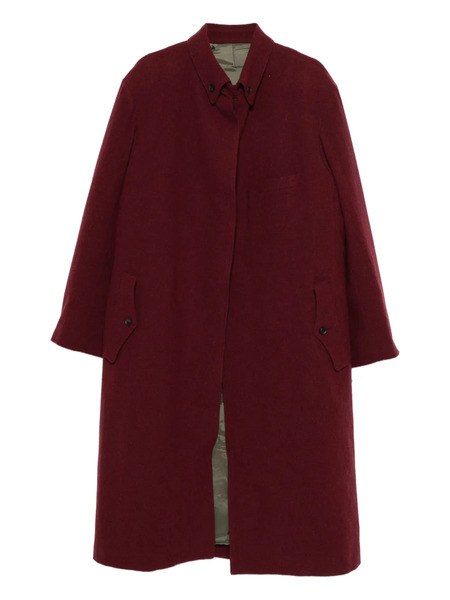  Yohji Yamamoto Single-breasted Coat - Red 