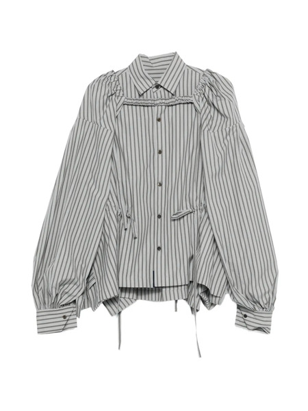  Yohji Yamamoto Striped Shirt - Grey 