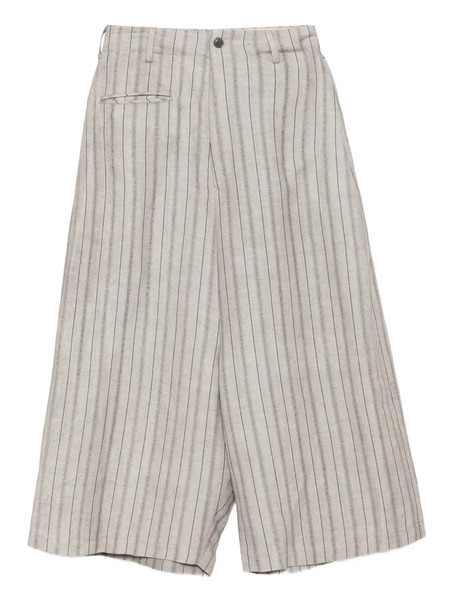  Yohji Yamamoto Striped Trousers - Grey 