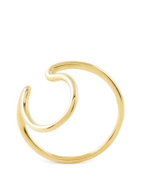  Yparis Double Doré Lou G Wave Ear Cuff - Gold 