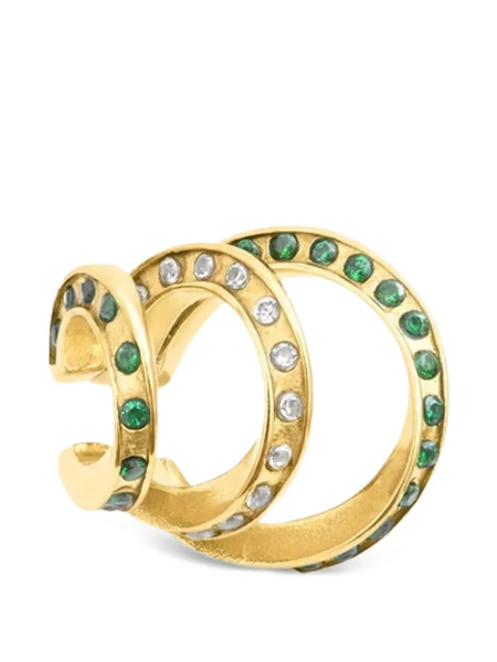  Yparis Star G Encrusted Ear Cuff - Gold 