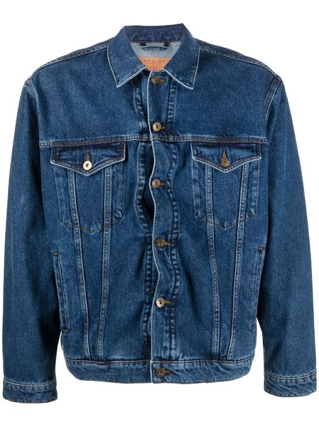  Y/project Classic Wire Denim Jacket - Blue 
