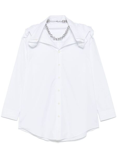  Y/project Shirt Mini Dress - White 