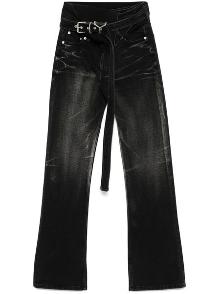  Y/project Wrap Belt Jeans - Black 